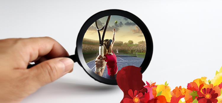 sport through a magnifying glass