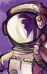 illustration of astronaut 
