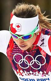Image of Chandra in the winter Olympics 