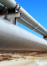 image of oil pipe-line